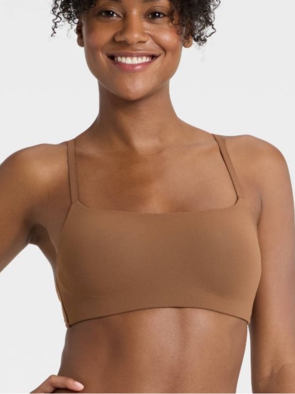 NEW Auden LUXE Brown Bralette